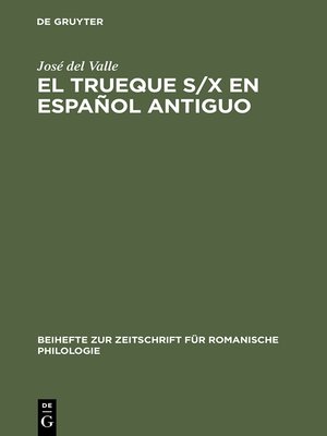 cover image of El trueque s/x en español antiguo